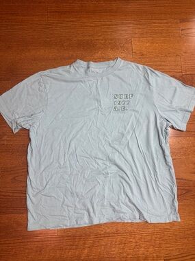 5/$25 Men’s XL American Eagle Outfitters Light Blue 'Surf 1977' Graphic Tee